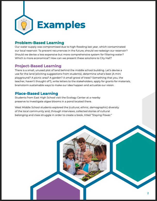 3-p Learning in Michigan Examples